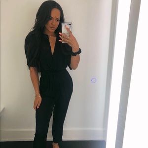 Black jumpsuit